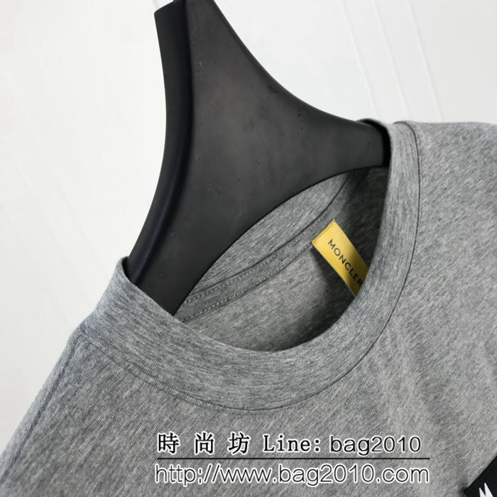 MONCLER蒙口X 藤原浩合作系列 19ss早春新款 定制純棉面料 短袖衣 男女同款 ydi2480